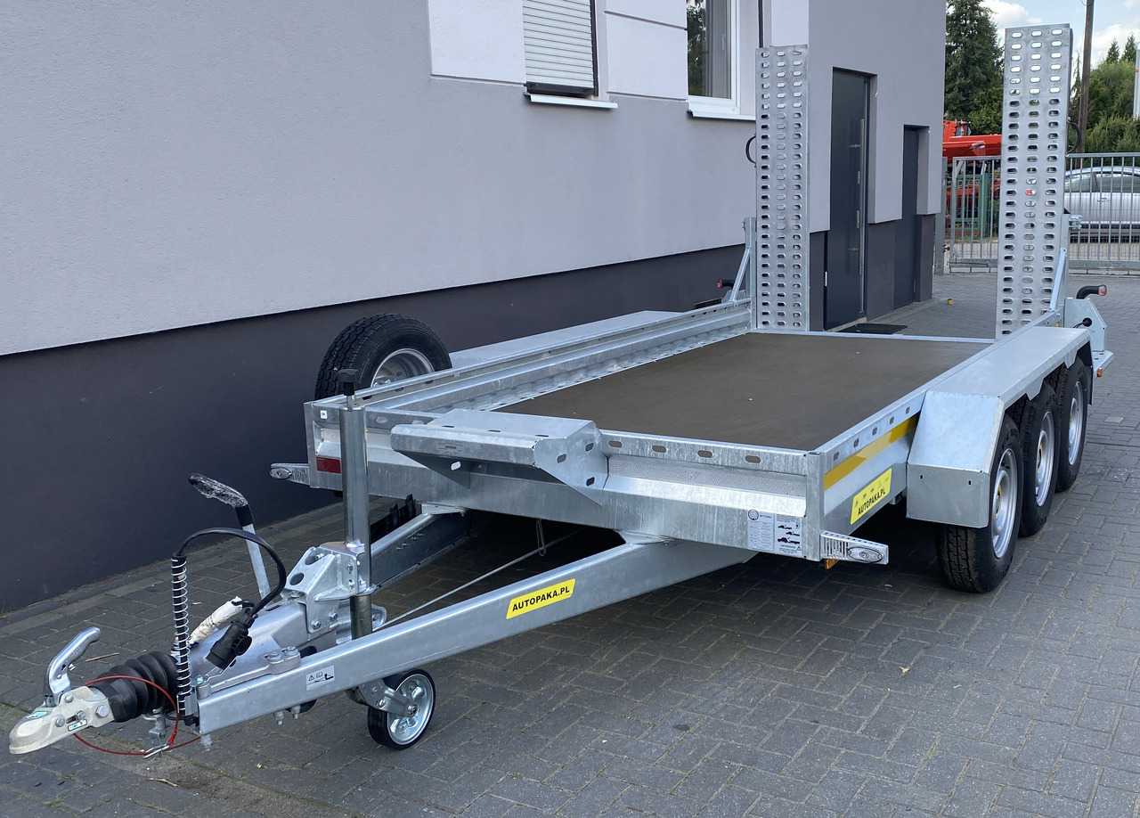 PRZYCZEPA LAWETA DO MINIKOPARKI KOPARKI 3 OSIE / MINI EXCAVATOR TRANSPORTER TRAILER 3 AXLES - Remolque porta maquinaria: foto 5 PRZYCZEPA LAWETA DO MINIKOPARKI KOPARKI 3 OSIE / MINI EXCAVATOR TRANSPORTER TRAILER 3 AXLES - Remolque porta maquinaria: foto 5