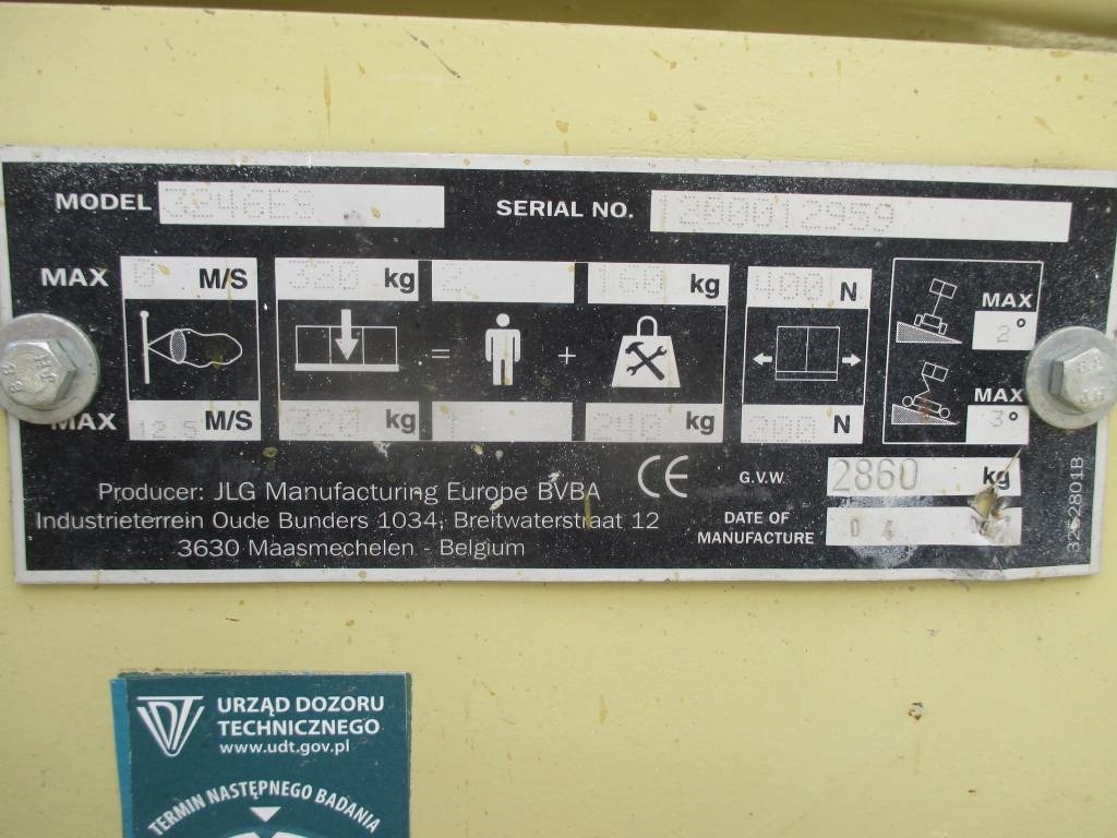 Plataforma de tijeras JLG 3246 ES: foto 10 Plataforma de tijeras JLG 3246 ES: foto 10