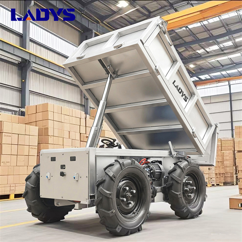 LADYS Electric Remote Control Transporter Agricultural Orchard Farm Electric Utv Dump Trailer Material Handling Equipment All Terrain Transport Vehicle - Cuadrimoto: foto 4 LADYS Electric Remote Control Transporter Agricultural Orchard Farm Electric Utv Dump Trailer Material Handling Equipment All Terrain Transport Vehicle - Cuadrimoto: foto 4