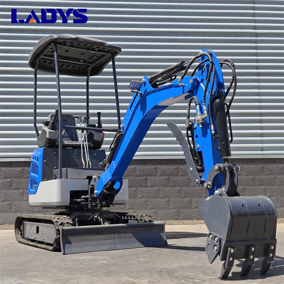 LADYS DY18Mini Excavator Digger Miniexcavadora EPA Kubota Engine Mini Excavator For Sale With Mini Excavator Attachment Set - Excavadora de cadenas: foto 4 LADYS DY18Mini Excavator Digger Miniexcavadora EPA Kubota Engine Mini Excavator For Sale With Mini Excavator Attachment Set - Excavadora de cadenas: foto 4