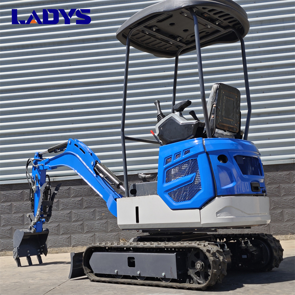 LADYS DY18Mini Excavator Digger Miniexcavadora EPA Kubota Engine Mini Excavator For Sale With Mini Excavator Attachment Set - Excavadora de cadenas: foto 3 LADYS DY18Mini Excavator Digger Miniexcavadora EPA Kubota Engine Mini Excavator For Sale With Mini Excavator Attachment Set - Excavadora de cadenas: foto 3
