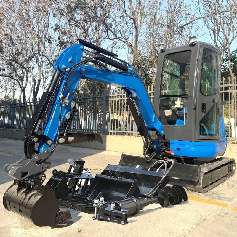 LEZUM DY25U Mini Excavator Digger Miniexcavadora EPA Kubota Engine Mini Excavator For Sale With Mini Excavator Attachment Set - Excavadora de cadenas: foto 1 LEZUM DY25U Mini Excavator Digger Miniexcavadora EPA Kubota Engine Mini Excavator For Sale With Mini Excavator Attachment Set - Excavadora de cadenas: foto 1