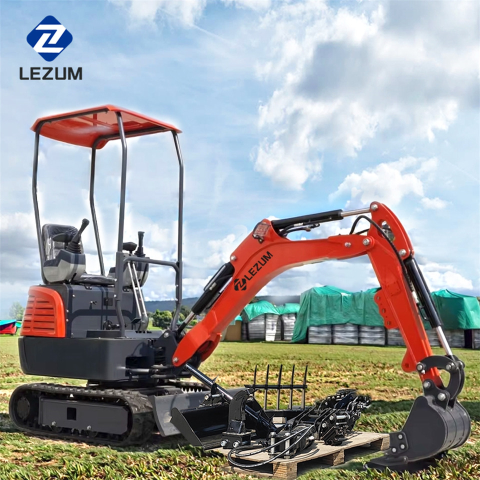 LEZUM Free Shipping Mini Excavator Bagger Pelle Miniexcavadora 1 2 3.5 Ton CE/EPA/EURO 5 Kubota Engine Diesel/Electric Mini Excavators For Sale - Excavadora de cadenas: foto 2 LEZUM Free Shipping Mini Excavator Bagger Pelle Miniexcavadora 1 2 3.5 Ton CE/EPA/EURO 5 Kubota Engine Diesel/Electric Mini Excavators For Sale - Excavadora de cadenas: foto 2