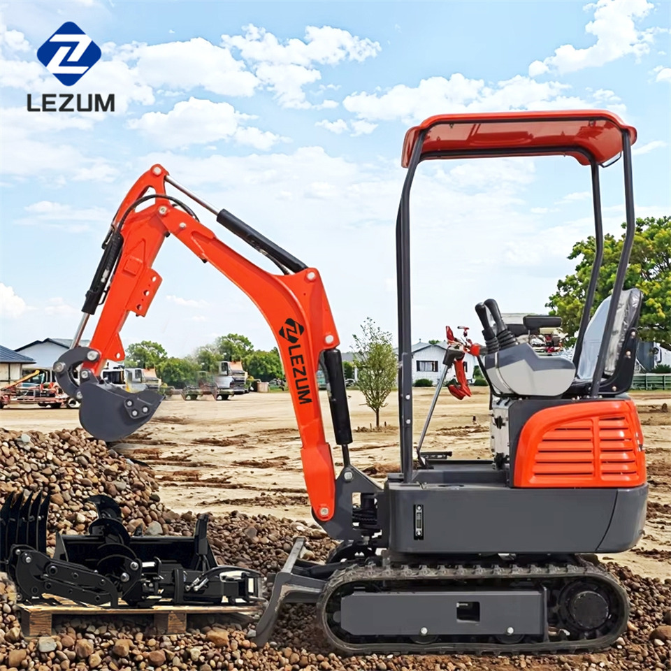 LEZUM Free Shipping Mini Excavator Bagger Pelle Miniexcavadora 1 2 3.5 Ton CE/EPA/EURO 5 Kubota Engine Diesel/Electric Mini Excavators For Sale - Excavadora de cadenas: foto 3 LEZUM Free Shipping Mini Excavator Bagger Pelle Miniexcavadora 1 2 3.5 Ton CE/EPA/EURO 5 Kubota Engine Diesel/Electric Mini Excavators For Sale - Excavadora de cadenas: foto 3