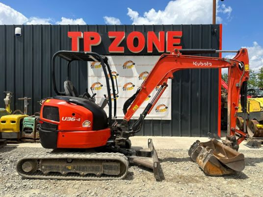 Kubota U36-4 à 26500 € HT - Miniexcavadora: foto 1 Kubota U36-4 à 26500 € HT - Miniexcavadora: foto 1