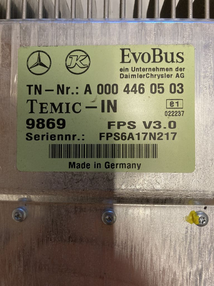 VDO Temic A0004460503 FPS 3.0 Steuergerät A 000 446 05 03 - Sistema eléctrico para Autobús: foto 2 VDO Temic A0004460503 FPS 3.0 Steuergerät A 000 446 05 03 - Sistema eléctrico para Autobús: foto 2