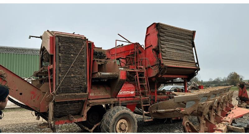 GRIMME DR1500 - Arrancadora de patatas: foto 5 GRIMME DR1500 - Arrancadora de patatas: foto 5