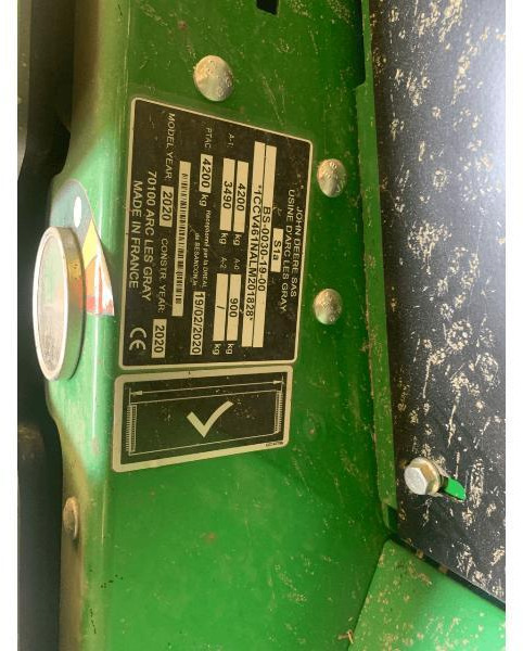 JOHN DEERE V461M - Rotoempacadora: foto 3 JOHN DEERE V461M - Rotoempacadora: foto 3