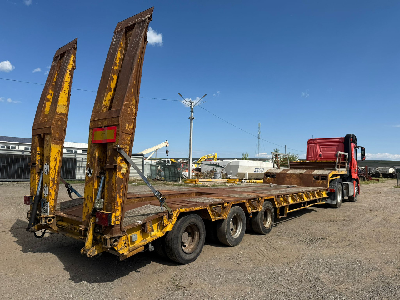 Mercedes-Benz Actros and Trailer ACTM Assembly - Cabeza tractora, Semirremolque góndola rebajadas: foto 2 Mercedes-Benz Actros and Trailer ACTM Assembly - Cabeza tractora, Semirremolque góndola rebajadas: foto 2