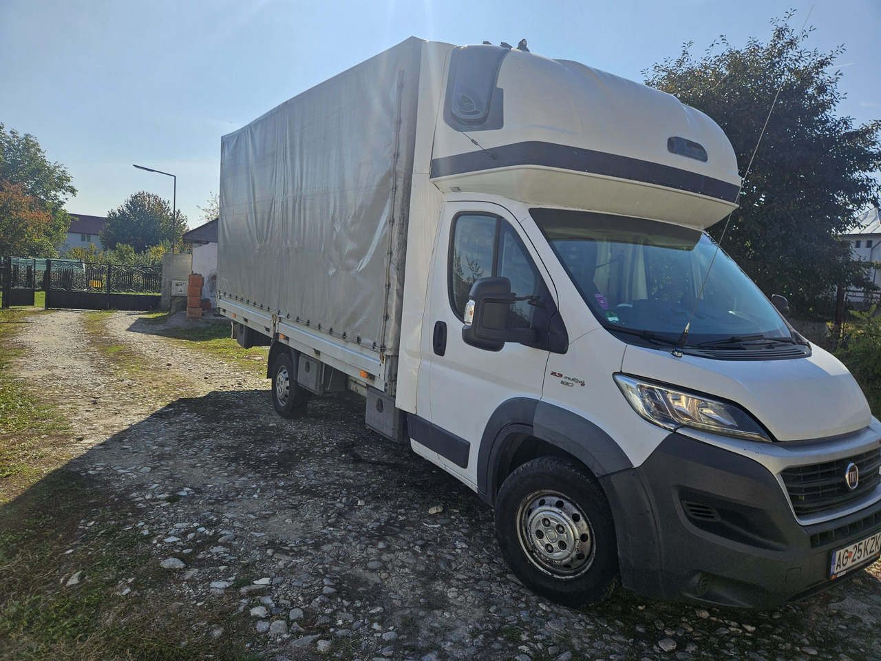 Fiat Ducato 10 Europallets - Furgoneta con lona: foto 1 Fiat Ducato 10 Europallets - Furgoneta con lona: foto 1