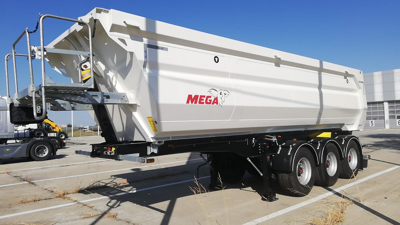 MEGA Tipper 28m3 NEW, SAF DISC, HYVA, HARDOX, TOP ! - Semirremolque volquete: foto 1 MEGA Tipper 28m3 NEW, SAF DISC, HYVA, HARDOX, TOP ! - Semirremolque volquete: foto 1