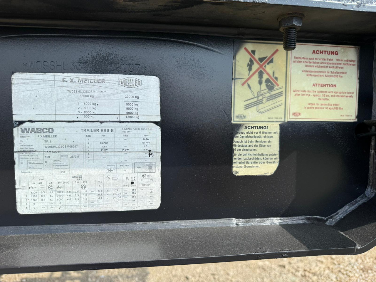 Semirremolque volquete MEILLER TIPPER SEMI-TRAILER: foto 9 Semirremolque volquete MEILLER TIPPER SEMI-TRAILER: foto 9