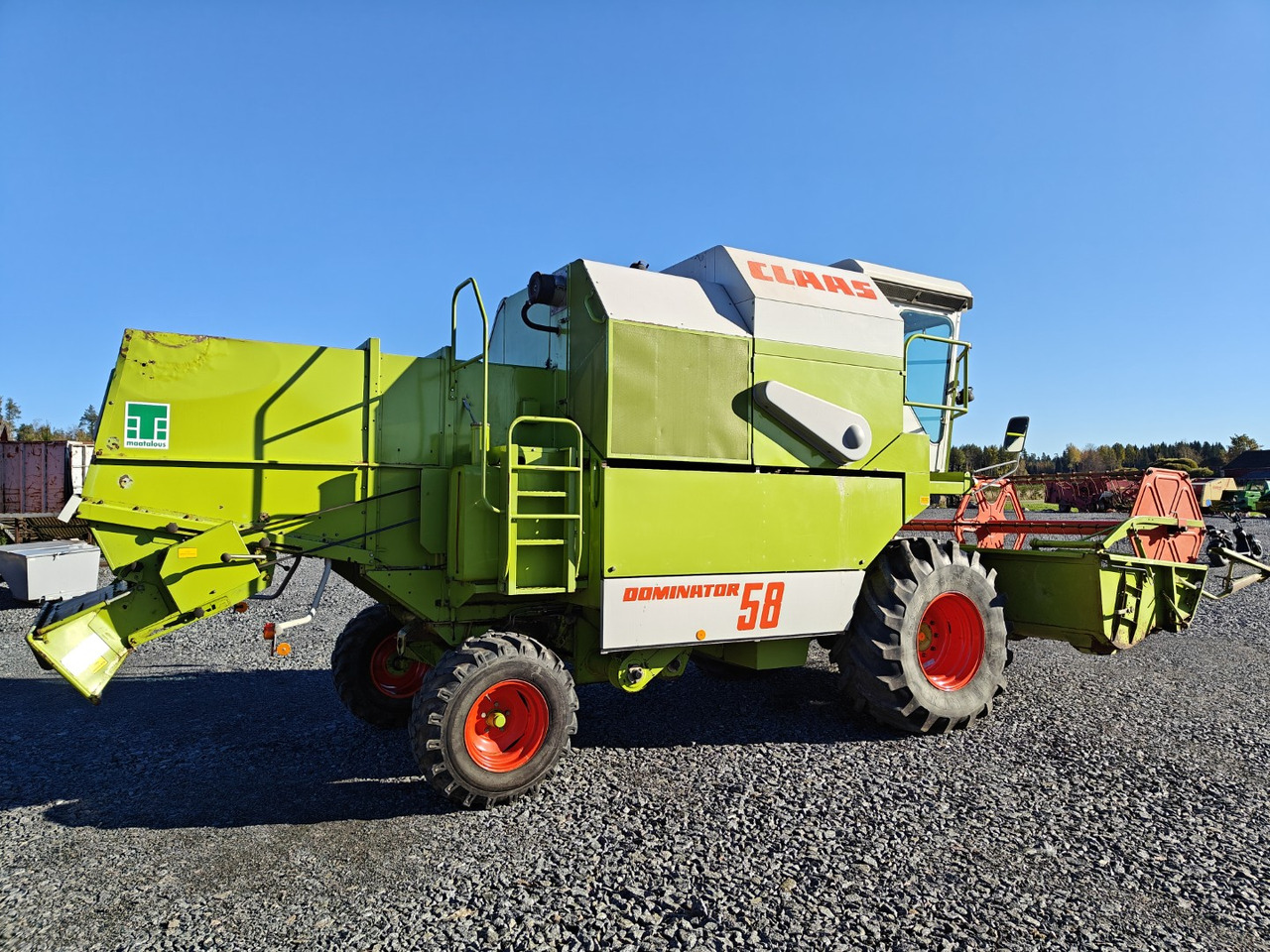 CLAAS Dominator 58 - Cosechadora de granos: foto 4 CLAAS Dominator 58 - Cosechadora de granos: foto 4