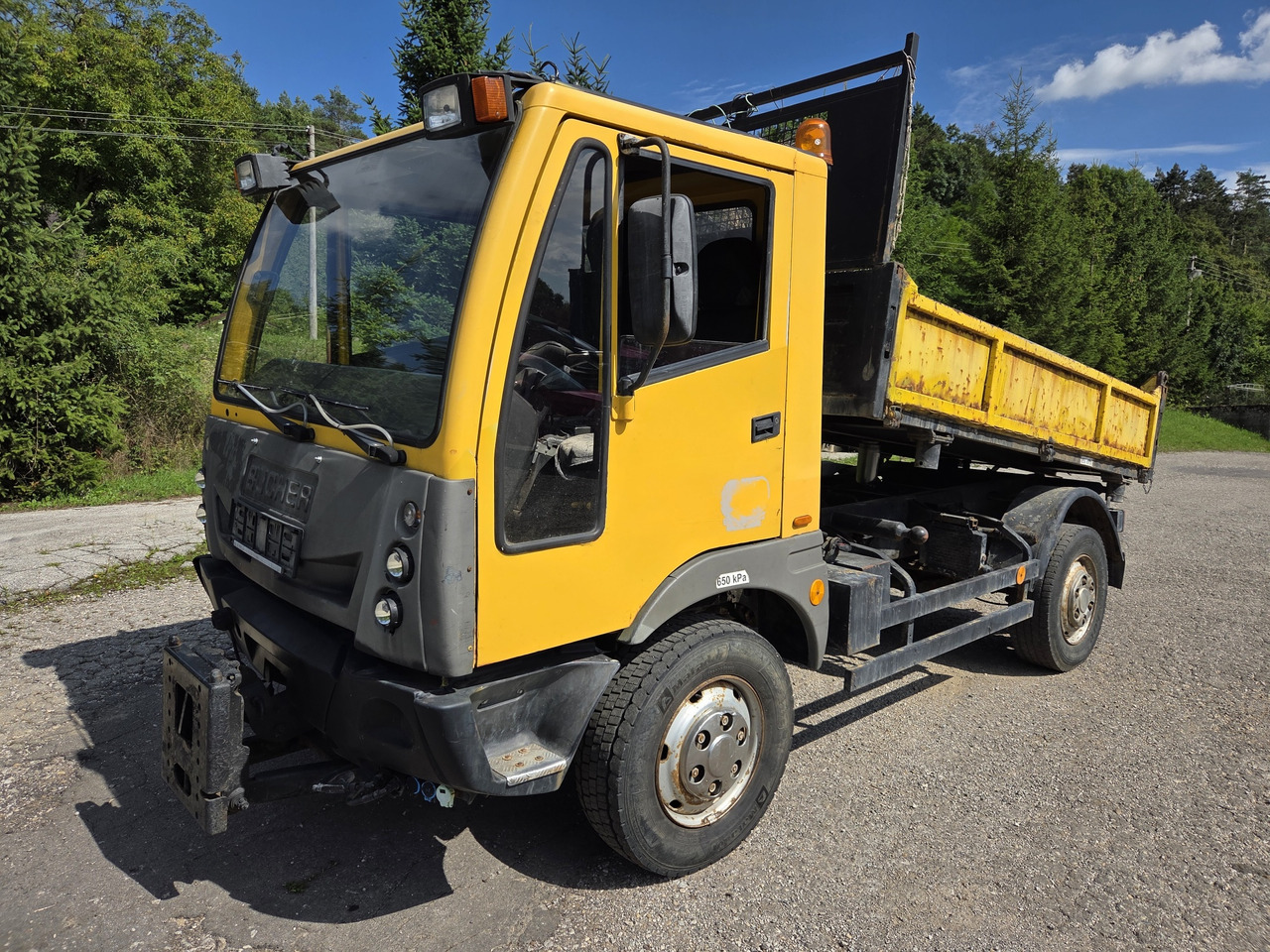 BUCHER BU 150 4x4 3way tipper - Camión volquete: foto 4 BUCHER BU 150 4x4 3way tipper - Camión volquete: foto 4