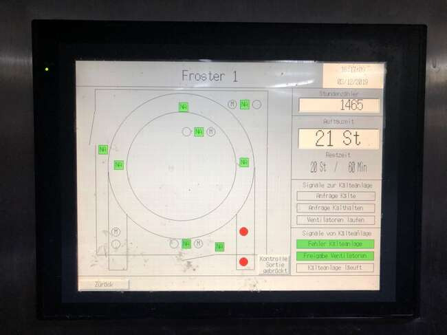 Maquinaria de alimentación Frigoscandia spiral freezer GCM92-08-28-25 NN CCR: foto 17 Maquinaria de alimentación Frigoscandia spiral freezer GCM92-08-28-25 NN CCR: foto 17