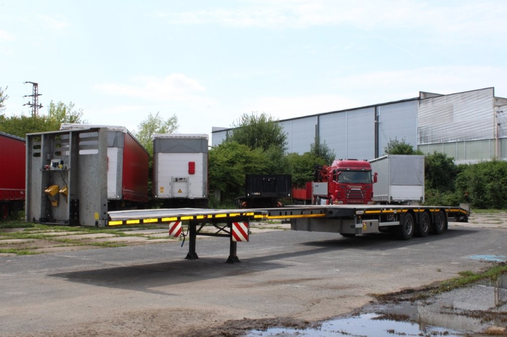 FAYMONVILLE MAX TRAILER MAX 200, ZVEDACÍ, ŘÍZENÁ NÁPRAVA - Semirremolque plataforma/ Caja abierta: foto 4 FAYMONVILLE MAX TRAILER MAX 200, ZVEDACÍ, ŘÍZENÁ NÁPRAVA - Semirremolque plataforma/ Caja abierta: foto 4