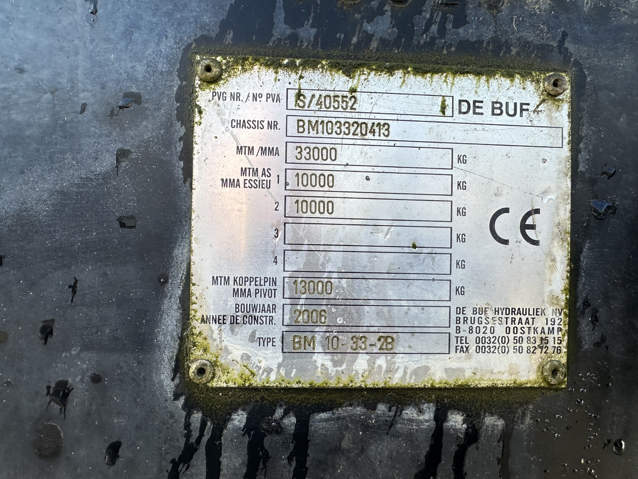 De Buf - Semirremolque silo: foto 3 De Buf - Semirremolque silo: foto 3