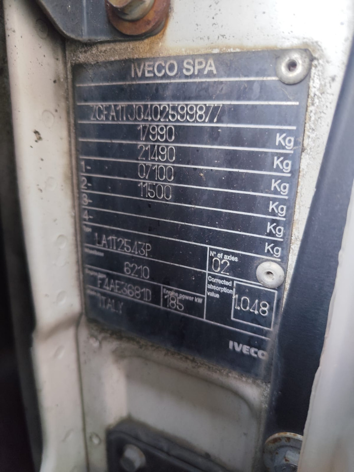 IVECO EUROCARGO 180E25 - Camión grúa, Camión grúa: foto 4 IVECO EUROCARGO 180E25 - Camión grúa, Camión grúa: foto 4