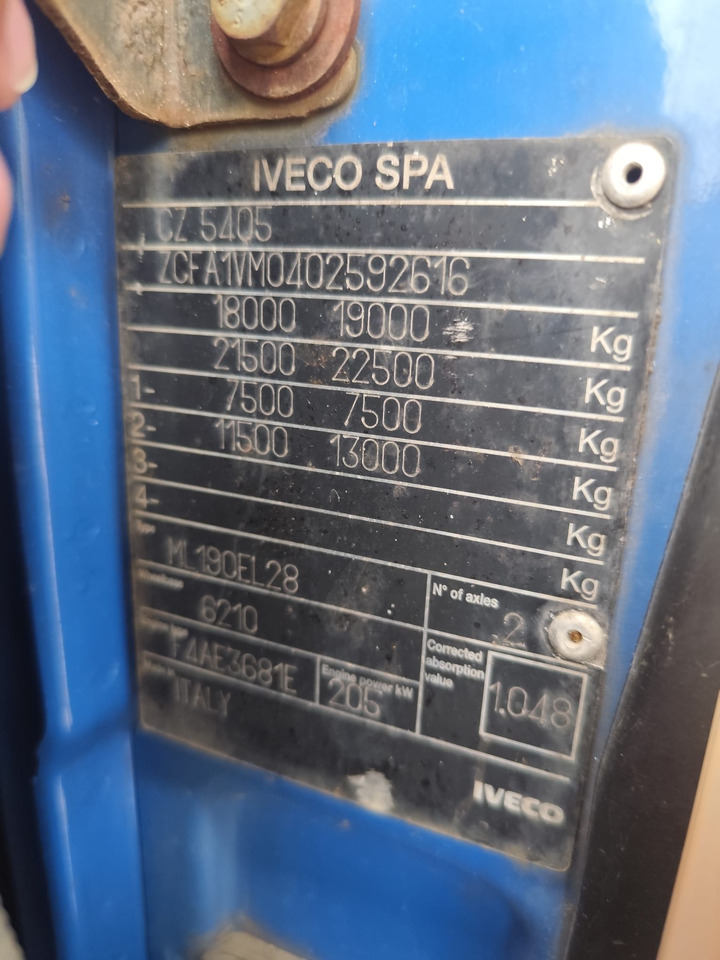 Leasing de IVECO EUROCARGO 190EL28 IVECO EUROCARGO 190EL28: foto 7 Leasing de IVECO EUROCARGO 190EL28 IVECO EUROCARGO 190EL28: foto 7