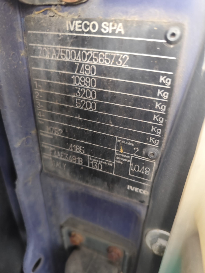 IVECO EUROCARGO 75E18 - Camión caja abierta: foto 2 IVECO EUROCARGO 75E18 - Camión caja abierta: foto 2