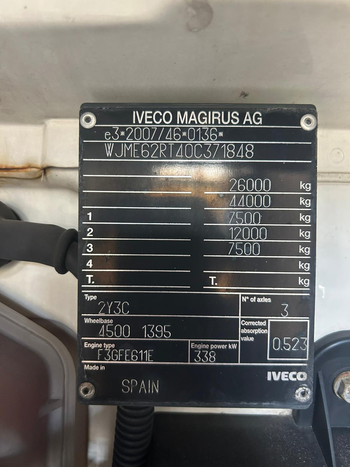 IVECO STRALIS AS 260S46 - Camión caja abierta: foto 4 IVECO STRALIS AS 260S46 - Camión caja abierta: foto 4