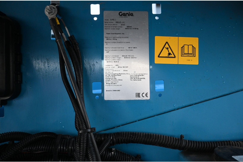 Plataforma elevadora Genie S80J: foto 19 Plataforma elevadora Genie S80J: foto 19