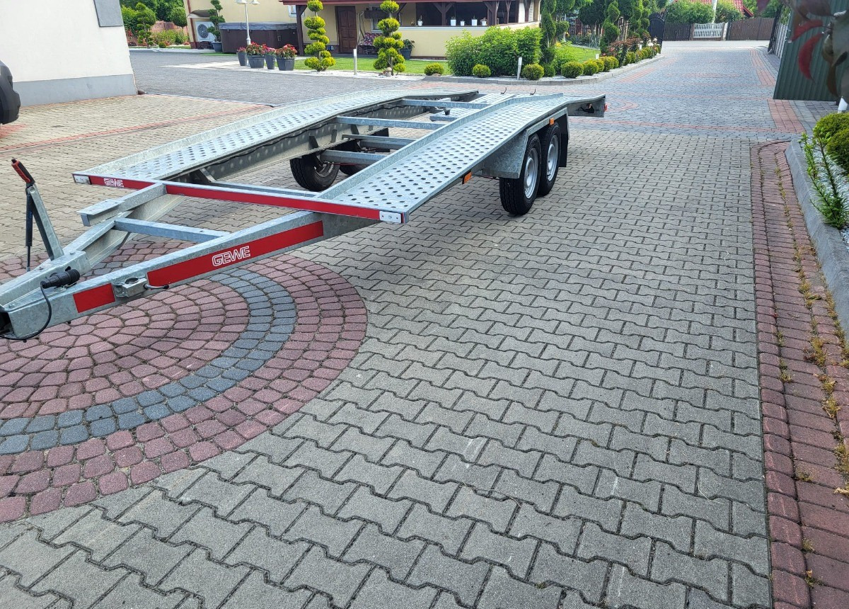 GEWE DMC 270kg długa 5m nowa nie używana Dmc Stan Idealny nowy - Remolque portavehículos: foto 3 GEWE DMC 270kg długa 5m nowa nie używana Dmc Stan Idealny nowy - Remolque portavehículos: foto 3