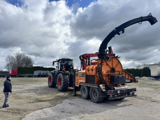 Doppstadt DH 812 Q Trommelhacker mit Kran DH812Q - Trituradora de madera: foto 2 Doppstadt DH 812 Q Trommelhacker mit Kran DH812Q - Trituradora de madera: foto 2