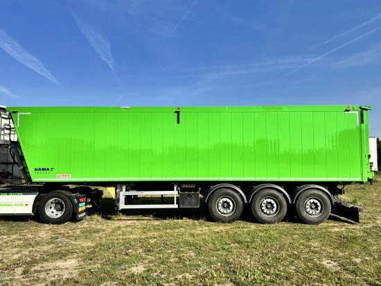 Semirremolque volquete Kempf SKM 39 Alu-Kastenmulde 55m³ Rollplane: foto 1