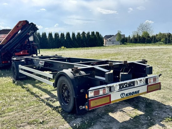 Remolque portacontenedore/ Intercambiable Krone Maxi Lafette DB07CLNF AZ: foto 8 Remolque portacontenedore/ Intercambiable Krone Maxi Lafette DB07CLNF AZ: foto 8