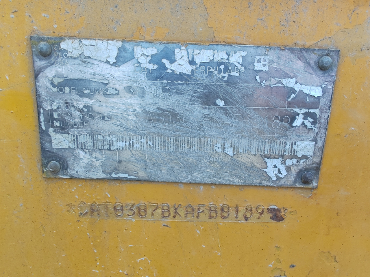 Miniexcavadora CATERPILLAR 307b: foto 12