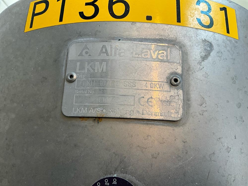 Alfa Romeo Laval LKH 10/163 - Compresor de aire: foto 3 Alfa Romeo Laval LKH 10/163 - Compresor de aire: foto 3