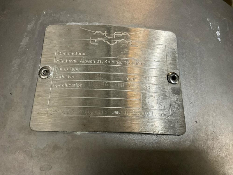 Alfa Romeo Laval LKH 10 - Compresor de aire: foto 4 Alfa Romeo Laval LKH 10 - Compresor de aire: foto 4