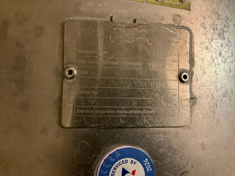 Alfa Romeo Laval LKH 25/190 - Compresor de aire: foto 4 Alfa Romeo Laval LKH 25/190 - Compresor de aire: foto 4