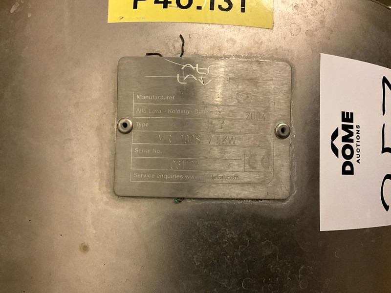 Alfa Romeo Laval - Compresor de aire: foto 2 Alfa Romeo Laval - Compresor de aire: foto 2