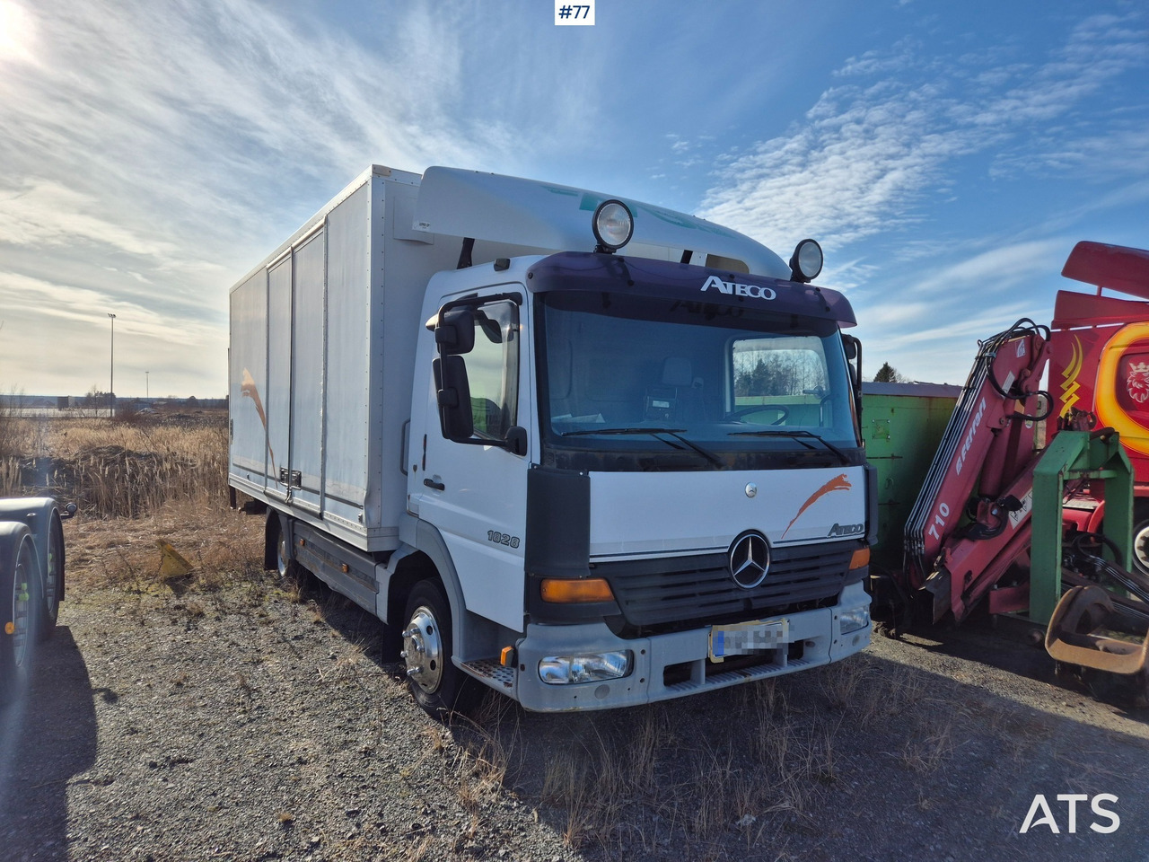 Mercedes-Benz Atego - Camión caja cerrada: foto 4 Mercedes-Benz Atego - Camión caja cerrada: foto 4