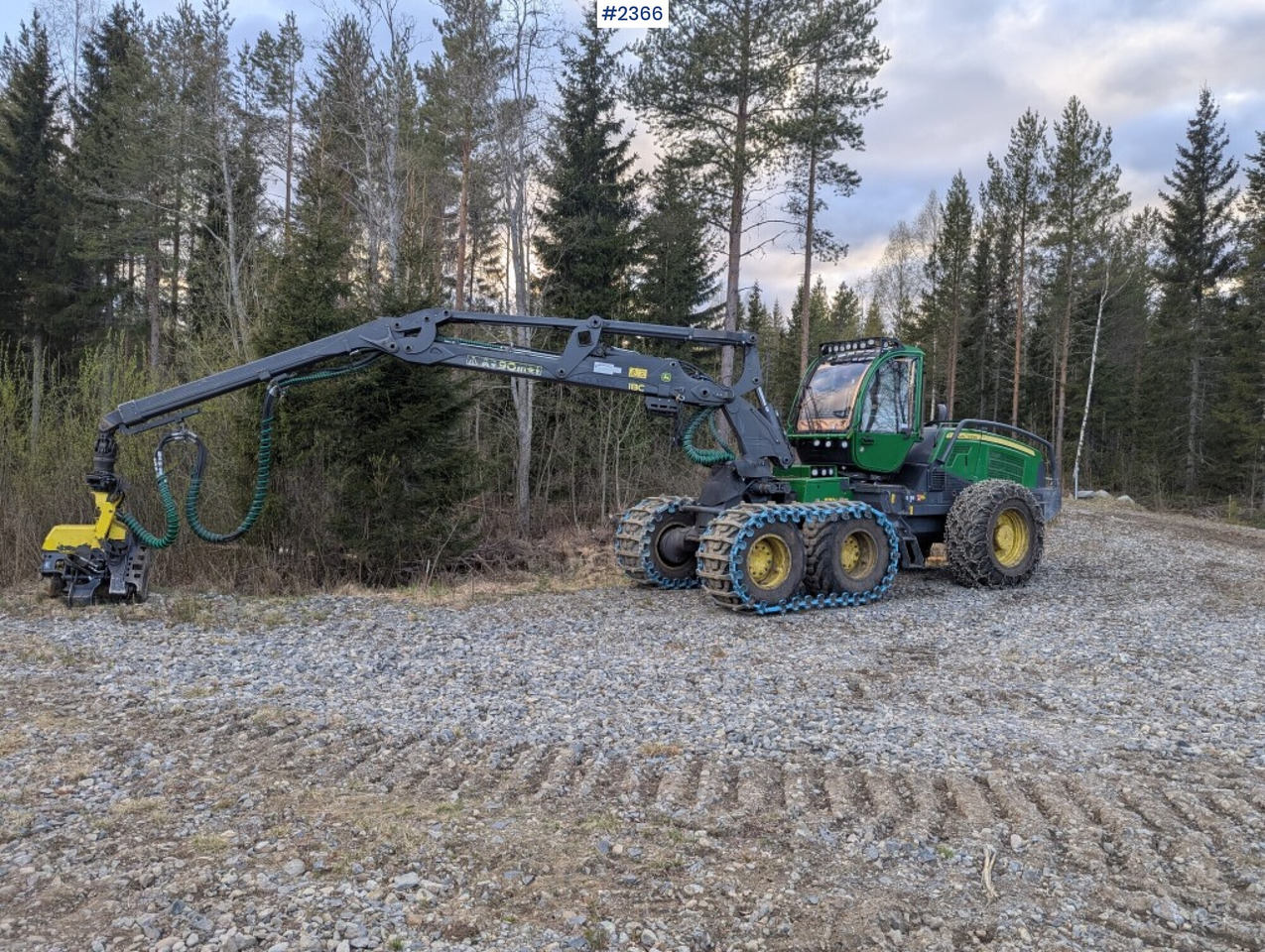 Harvester John Deere 1170G - Procesadora forestal: foto 1 Harvester John Deere 1170G - Procesadora forestal: foto 1