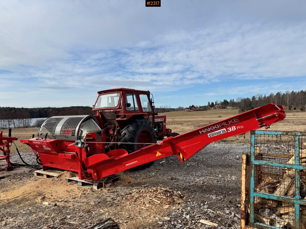 Hakki Pilke 38 Pro PTO firewood processor with table - Maquinaria forestal: foto 3 Hakki Pilke 38 Pro PTO firewood processor with table - Maquinaria forestal: foto 3