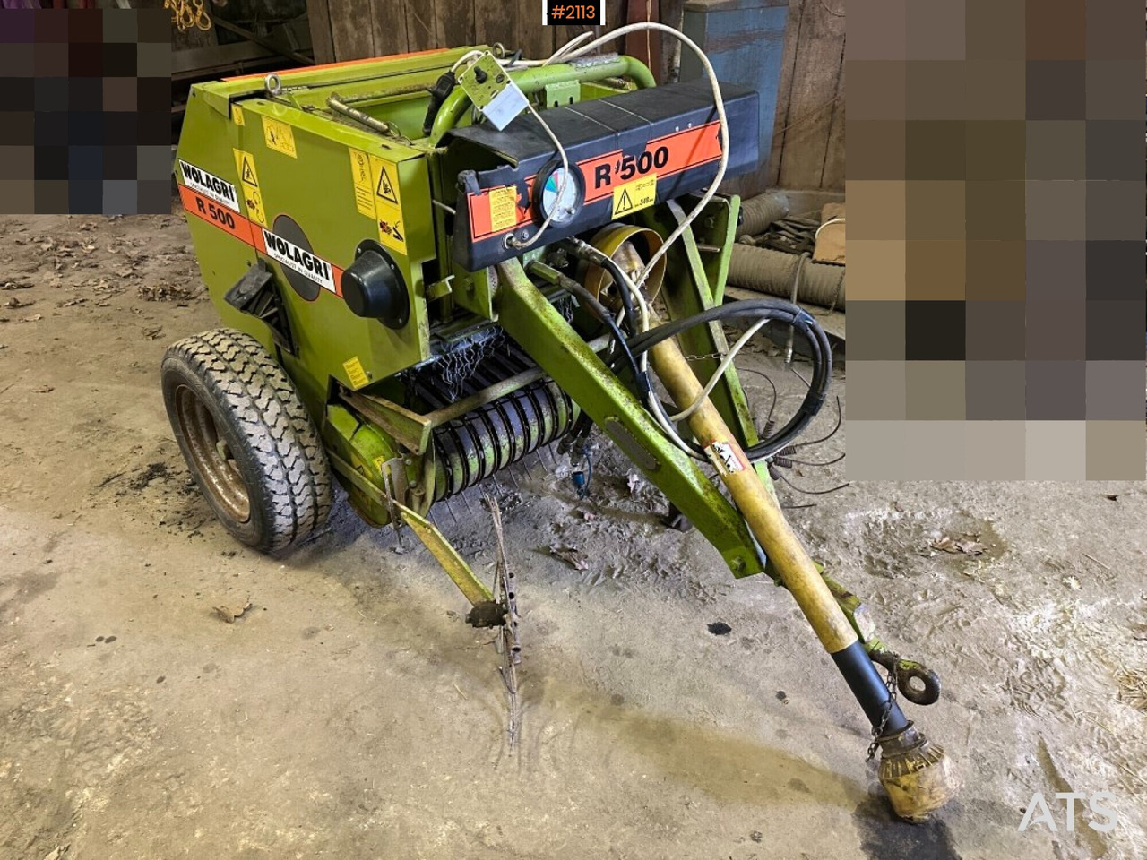 Mini baler Wolagri R500 with 2 separate wrappers - Maquinaria de henificación: foto 1 Mini baler Wolagri R500 with 2 separate wrappers - Maquinaria de henificación: foto 1