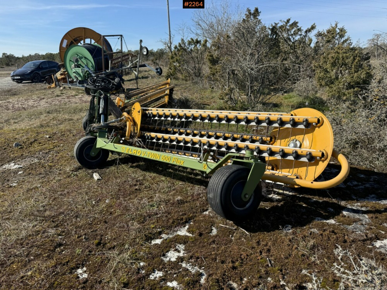 Swather Elho V-Twin 600 front mounted - Maquinaria de henificación: foto 2 Swather Elho V-Twin 600 front mounted - Maquinaria de henificación: foto 2