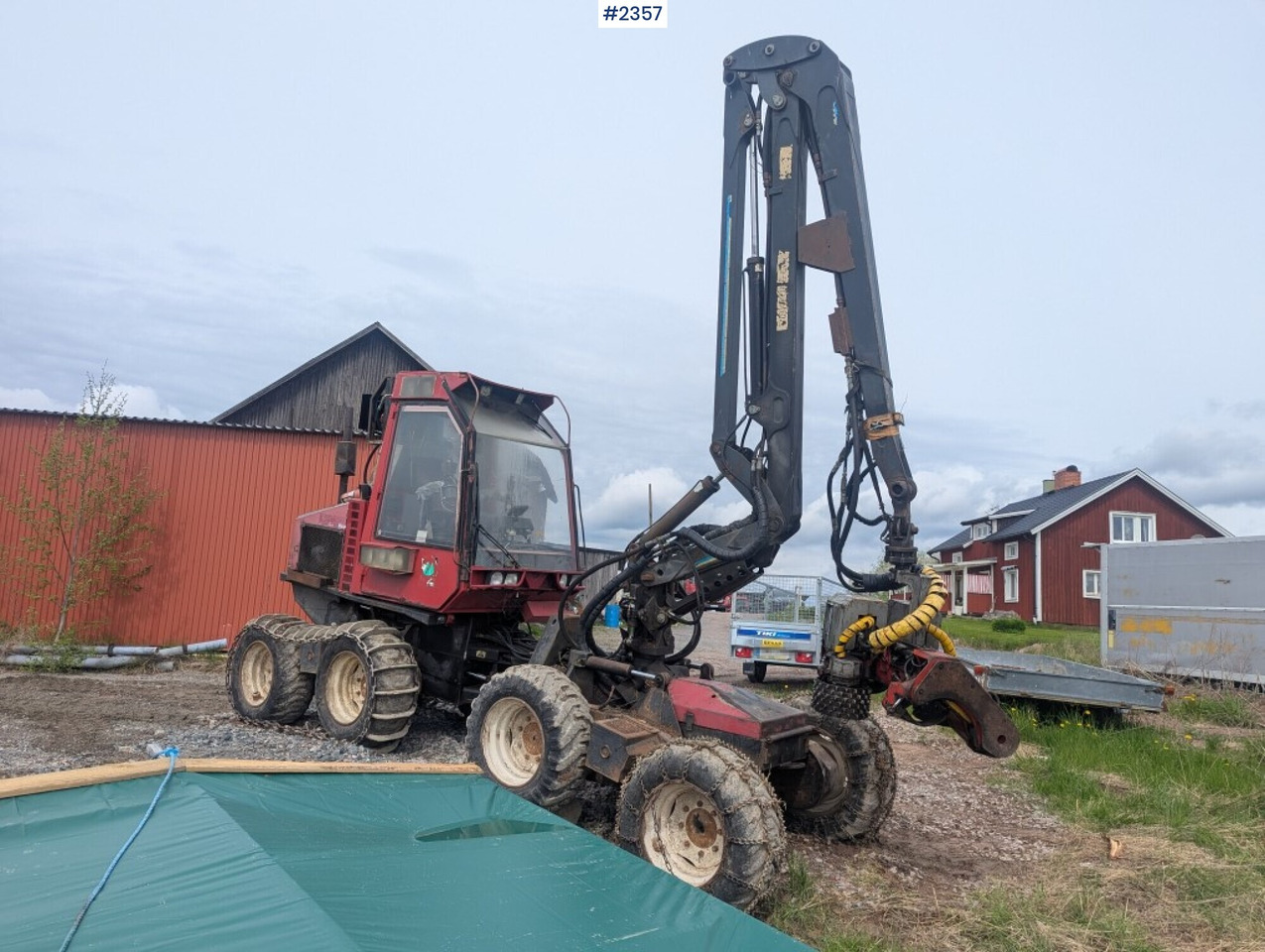 Thinning harvester, Steber BGS with Mowi crane - Cosechadora: foto 5 Thinning harvester, Steber BGS with Mowi crane - Cosechadora: foto 5