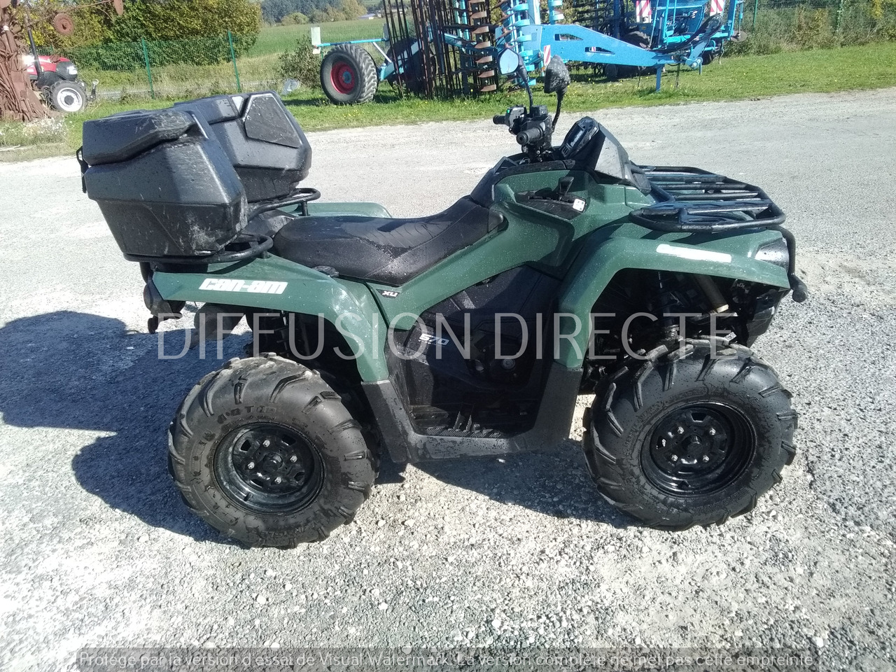 CAN-AM QUAD OUTLANDER - Tractor: foto 2 CAN-AM QUAD OUTLANDER - Tractor: foto 2