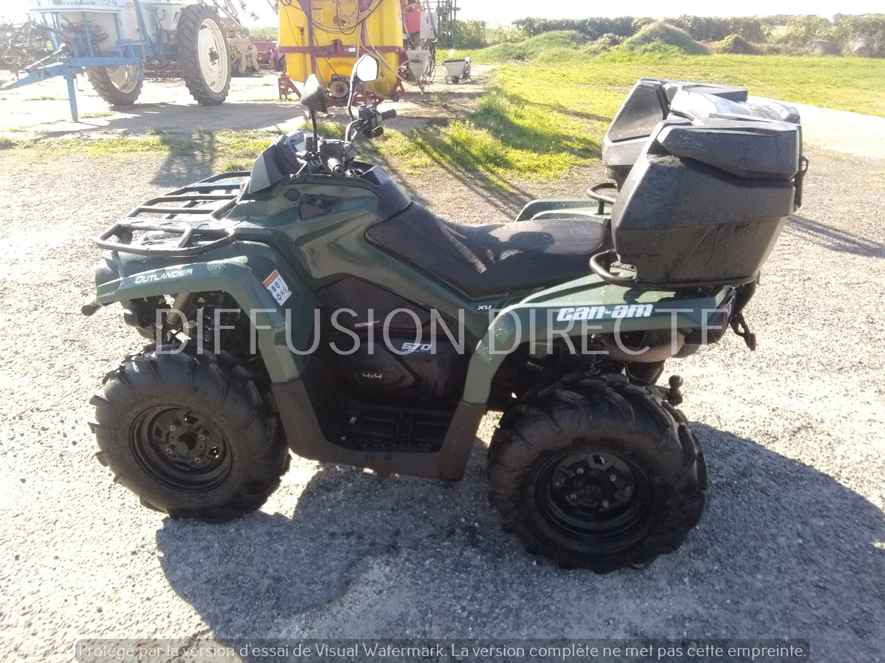 CAN-AM QUAD OUTLANDER - Tractor: foto 3 CAN-AM QUAD OUTLANDER - Tractor: foto 3
