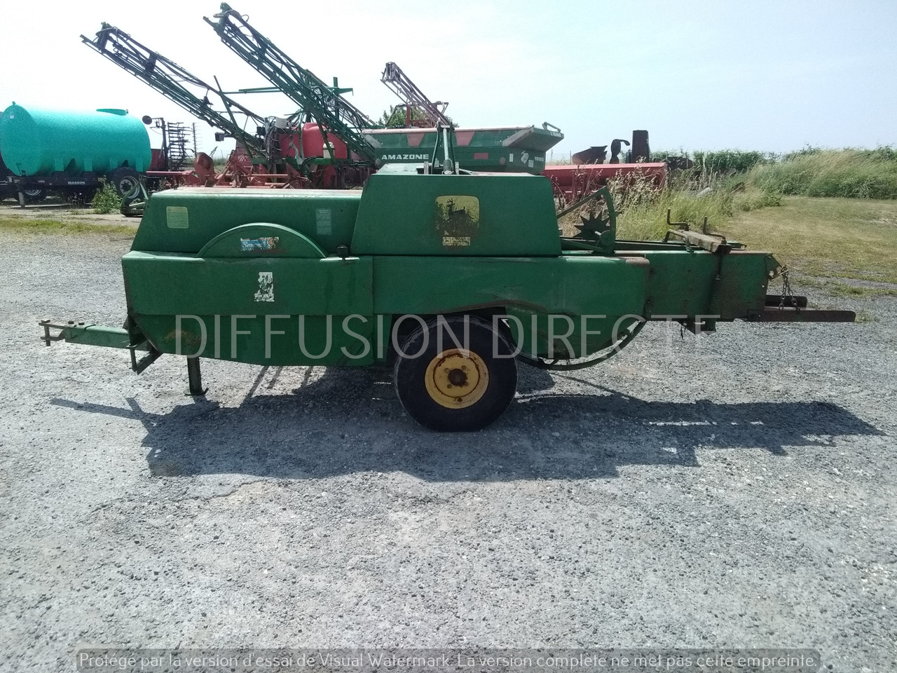 JOHN DEERE PRESSE MOYENNE DENSITE 332 - Rotoempacadora: foto 2 JOHN DEERE PRESSE MOYENNE DENSITE 332 - Rotoempacadora: foto 2