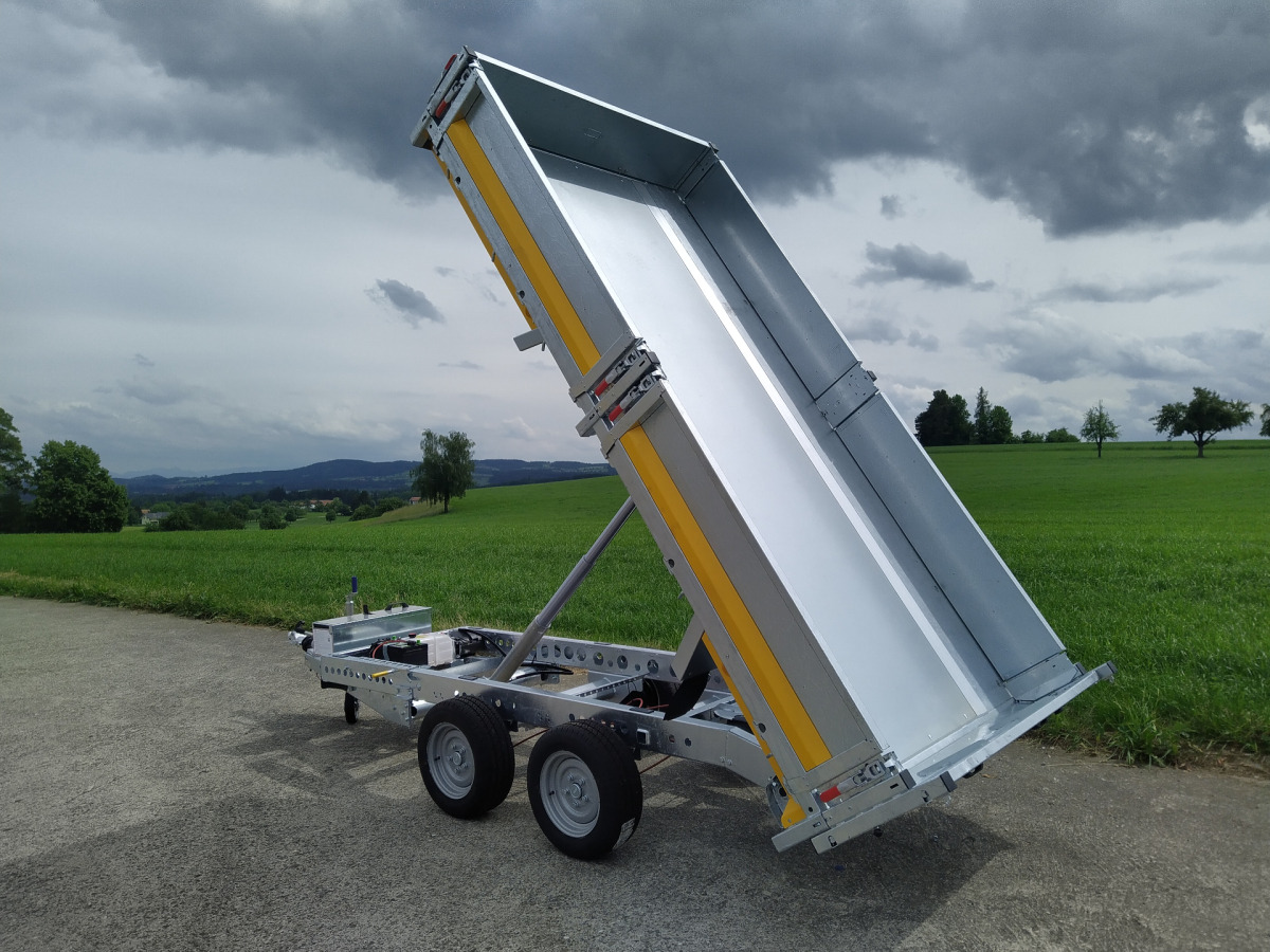 BRIAN JAMES TRAILERS Tipper 526 3.10x1.60 - Remolque volquete: foto 1 BRIAN JAMES TRAILERS Tipper 526 3.10x1.60 - Remolque volquete: foto 1