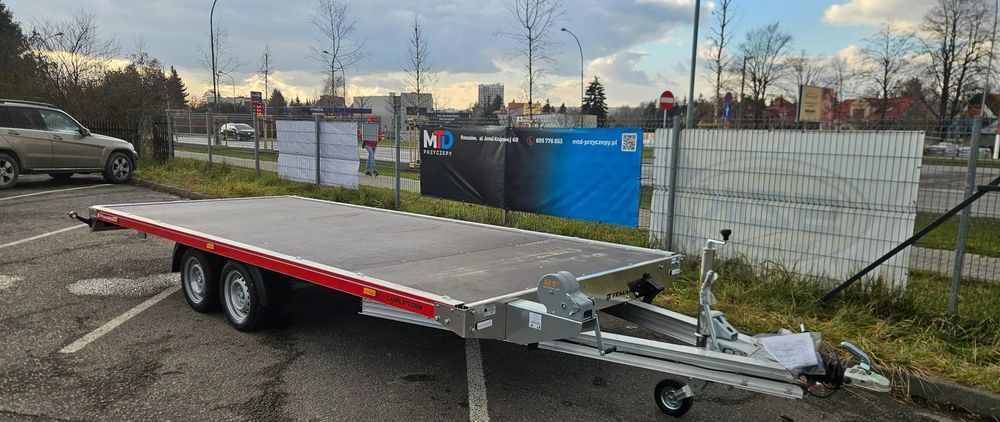 TEMARED CARPLATFORM full alu 5121 3,5T sklejka - Remolque portavehículos: foto 1 TEMARED CARPLATFORM full alu 5121 3,5T sklejka - Remolque portavehículos: foto 1
