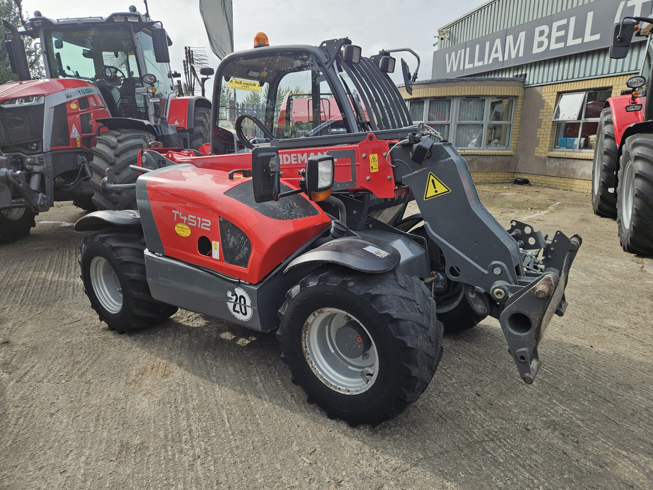 2018 Weidemann 4512, 1 Owner machine - Manipulador telescópico: foto 1 2018 Weidemann 4512, 1 Owner machine - Manipulador telescópico: foto 1