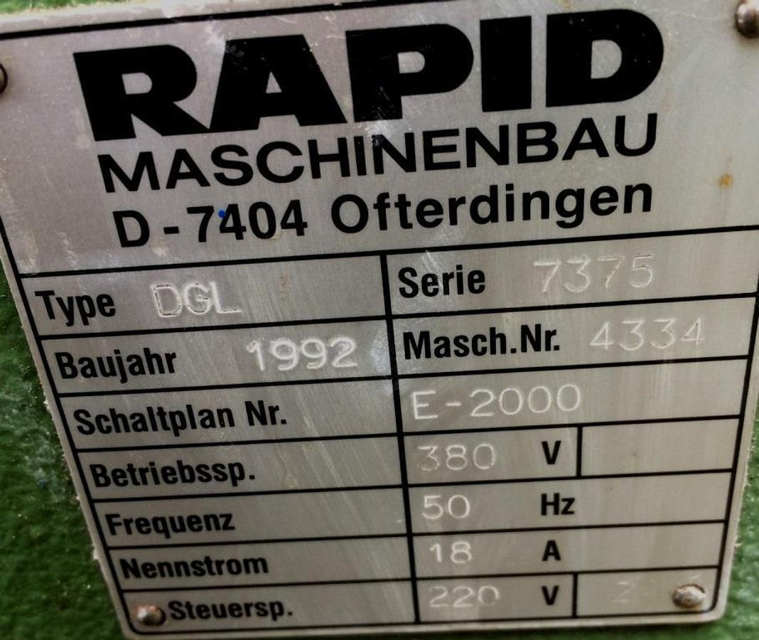 Doppelgehrungskreissäge RAPID - Máquina para metal: foto 5 Doppelgehrungskreissäge RAPID - Máquina para metal: foto 5