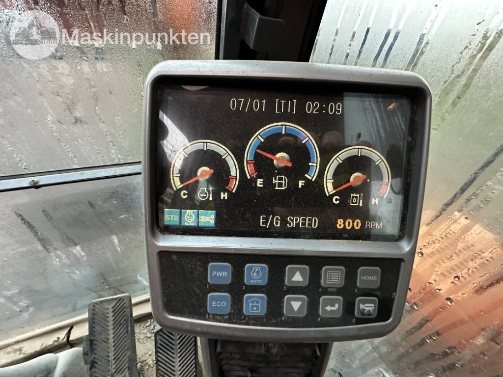 Excavadora de ruedas Doosan DX 140 W med vagn och redskap: foto 19