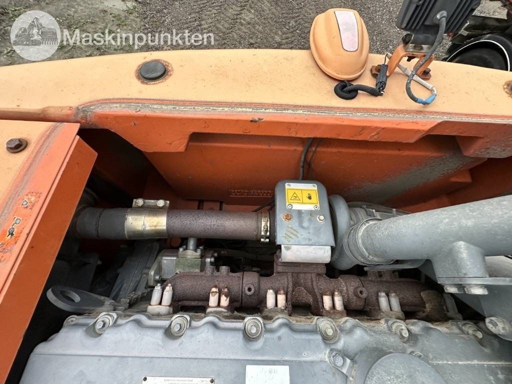 Excavadora de ruedas Doosan DX 140 W med vagn och redskap: foto 48